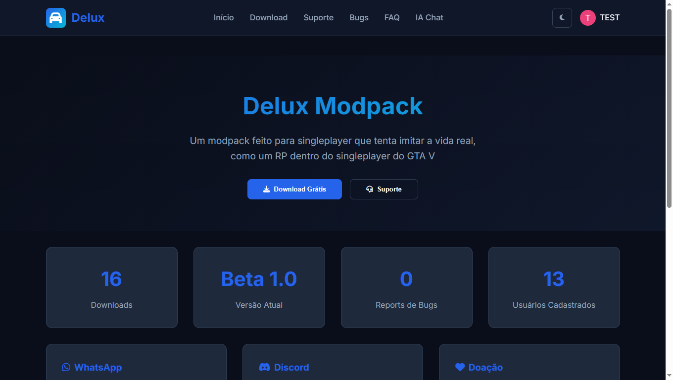 DeluxModPack o melhor do melhor de modpack de GRAÇA!!!
