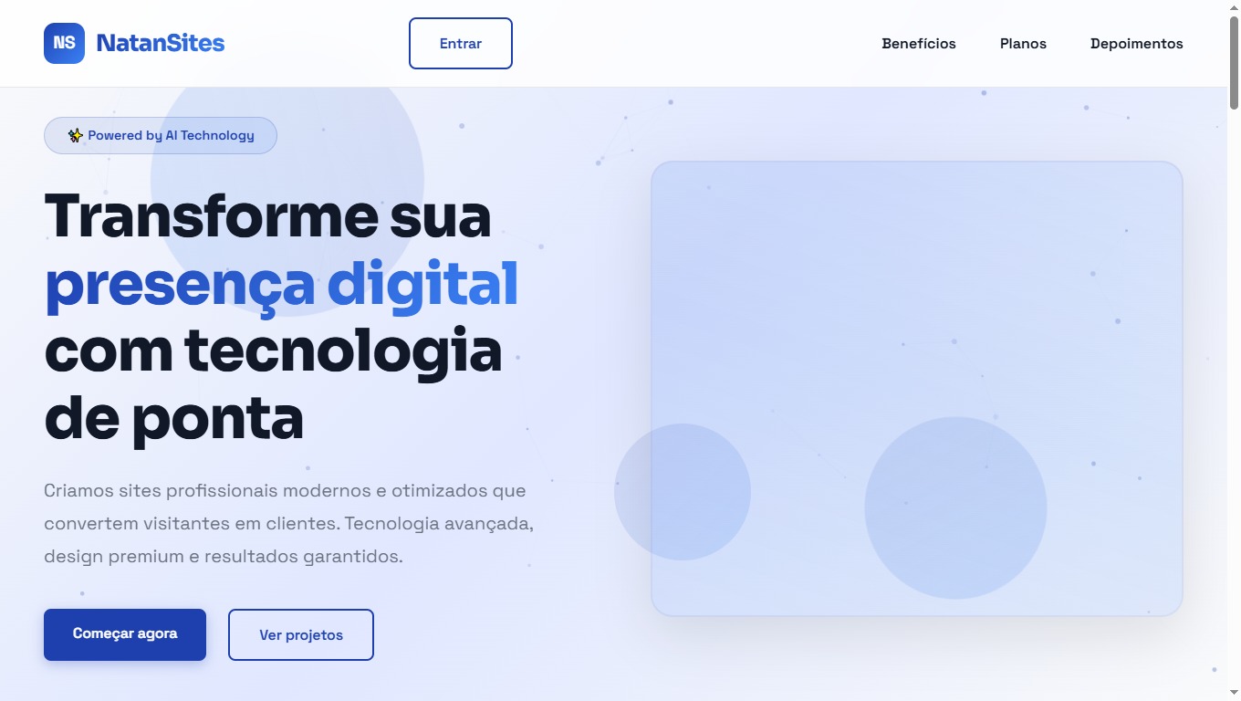 Venha fazer seu site do ZERO!!