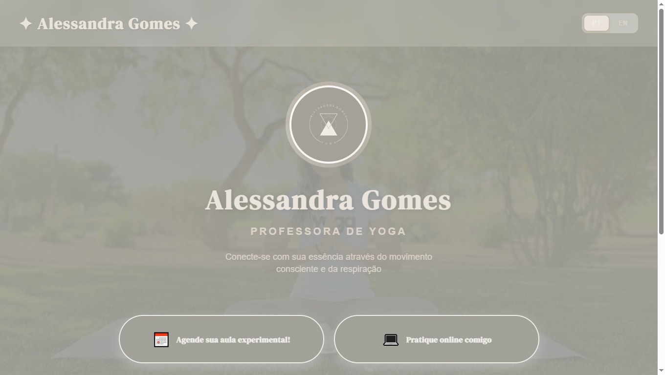 Alessandra Gomes - Serviços de Yoga